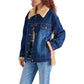 Steve Madden - Winona Denim Faux Fur Jacket