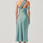 Astr - Cersei One Shoulder Midi Dress
