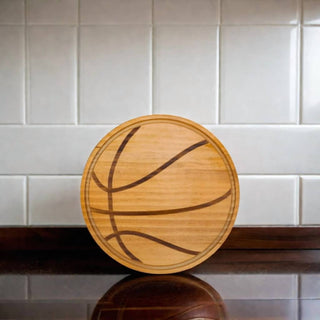 Creative Gifts International - Tabuleiro de madeira para basquete