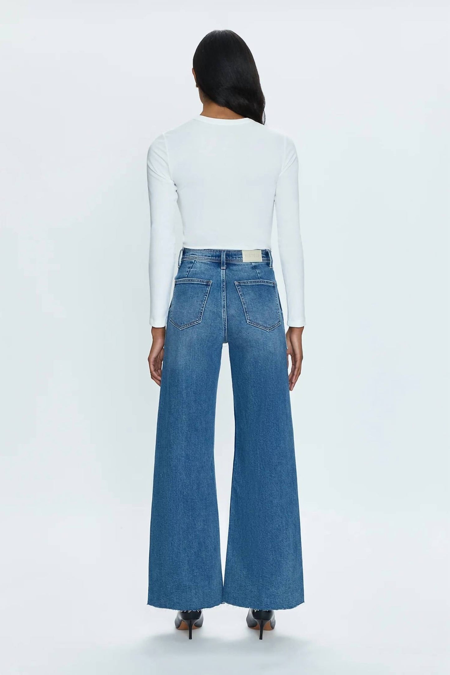 Pistola - Penny Utility High Rise Wide Leg Jeans