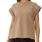 Entro - Vada Braided Detail Cap Sleeve Top