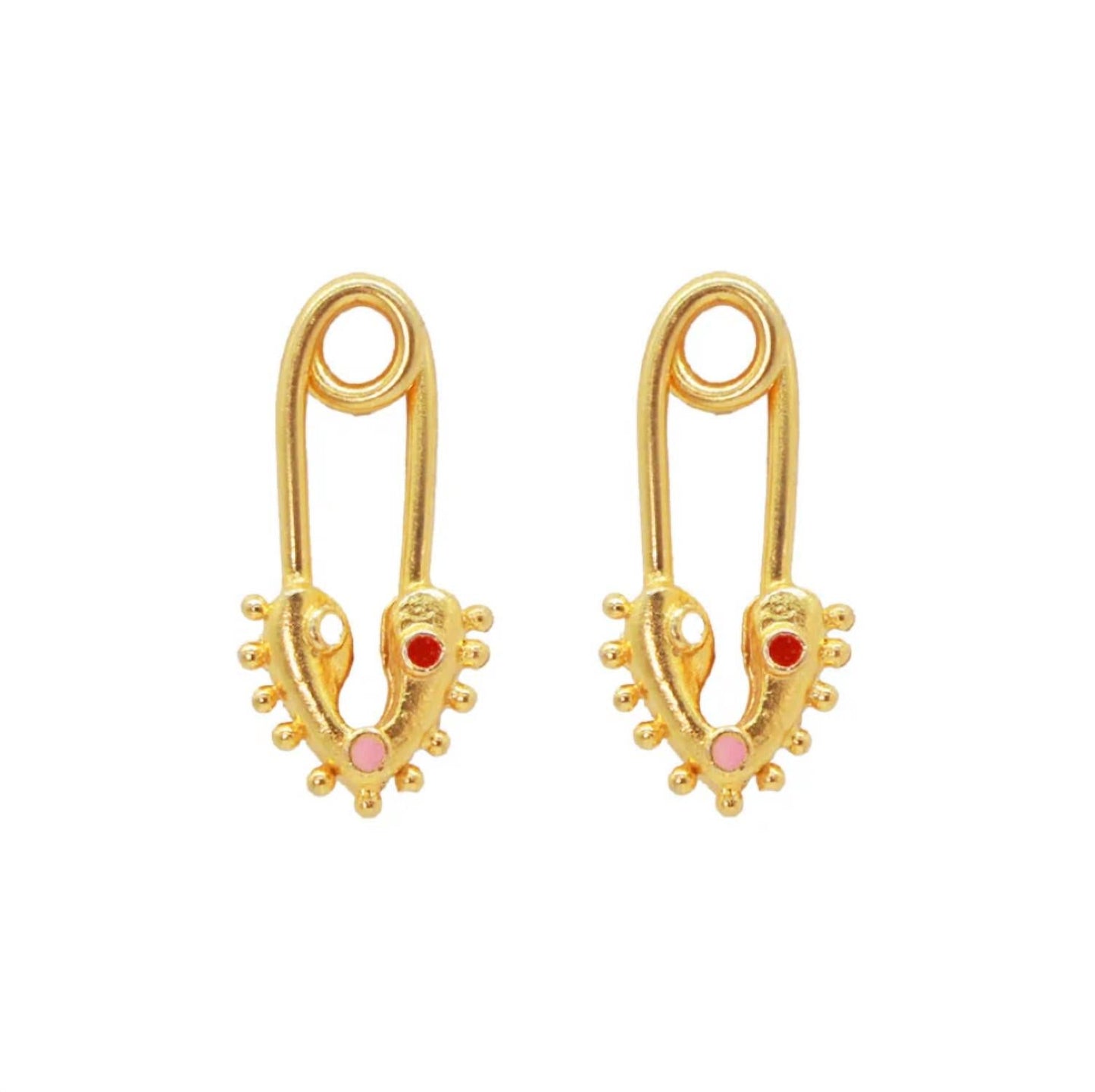 Daniela Salcedo - Women's Topos Heart Clip Medium Earrings