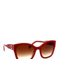 Marc Jacobs - Women's Square Full Rim Acetate Sunglasses