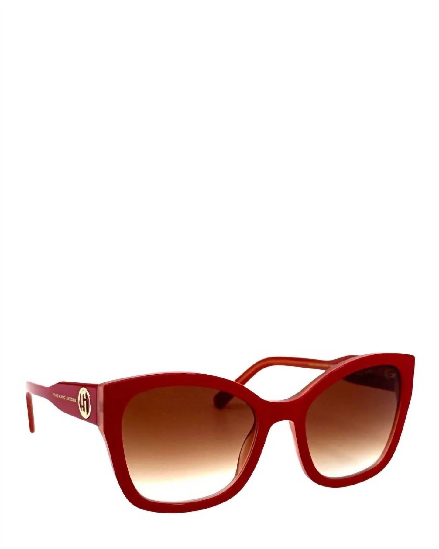 Marc Jacobs - Women's Square Full Rim Acetate Sunglasses