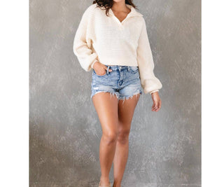 Hyfve - Lantana Oversized Collar Sweater