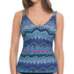Profile By Gottex - D-Cup Underwire V-Neck Tankini Top