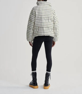 Varley - Jaqueta Puffer Xadrez Eugene