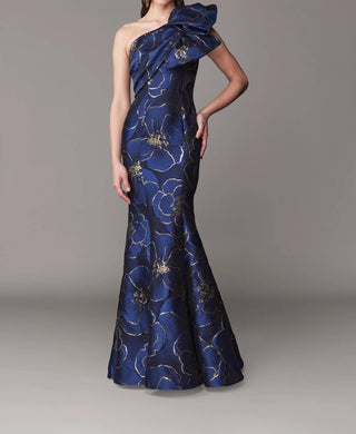 Frascara - Vestido de mãe da noiva justo com um ombro só