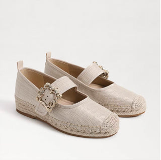 Sam Edelman - Sapatilhas de balé femininas Maddy Cap Toe Mary Jane Espadrille