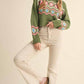 &Merci - Stay Cozy Geometric Pattern Sweater