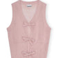 Ganni - Light Mohair Tie String Vest