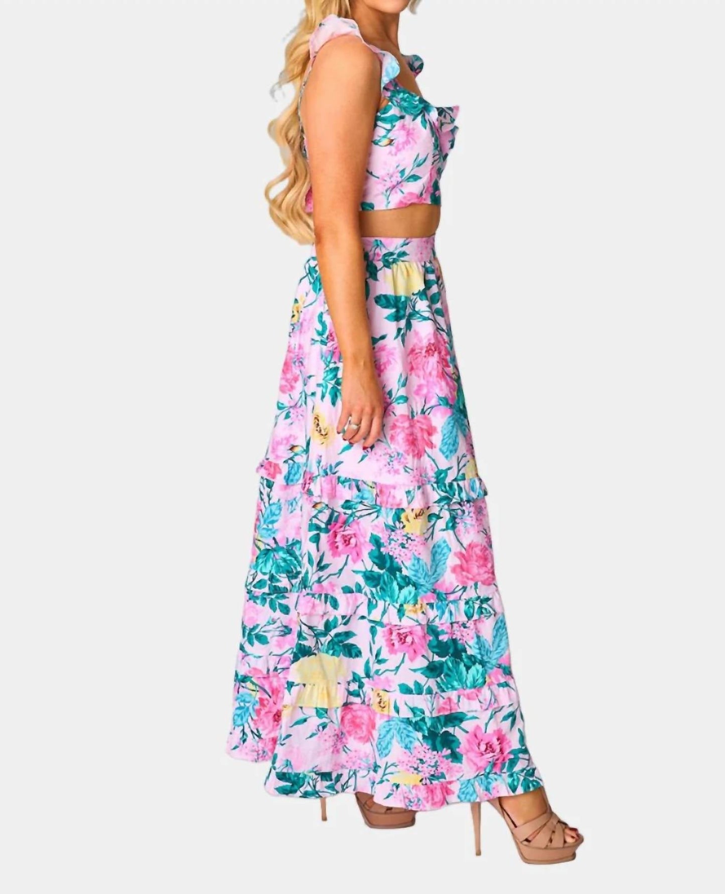 Buddylove - Tasha Set Top Maxi Skirt