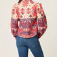 Btb Los Angeles - PRINTED LLANA TOP