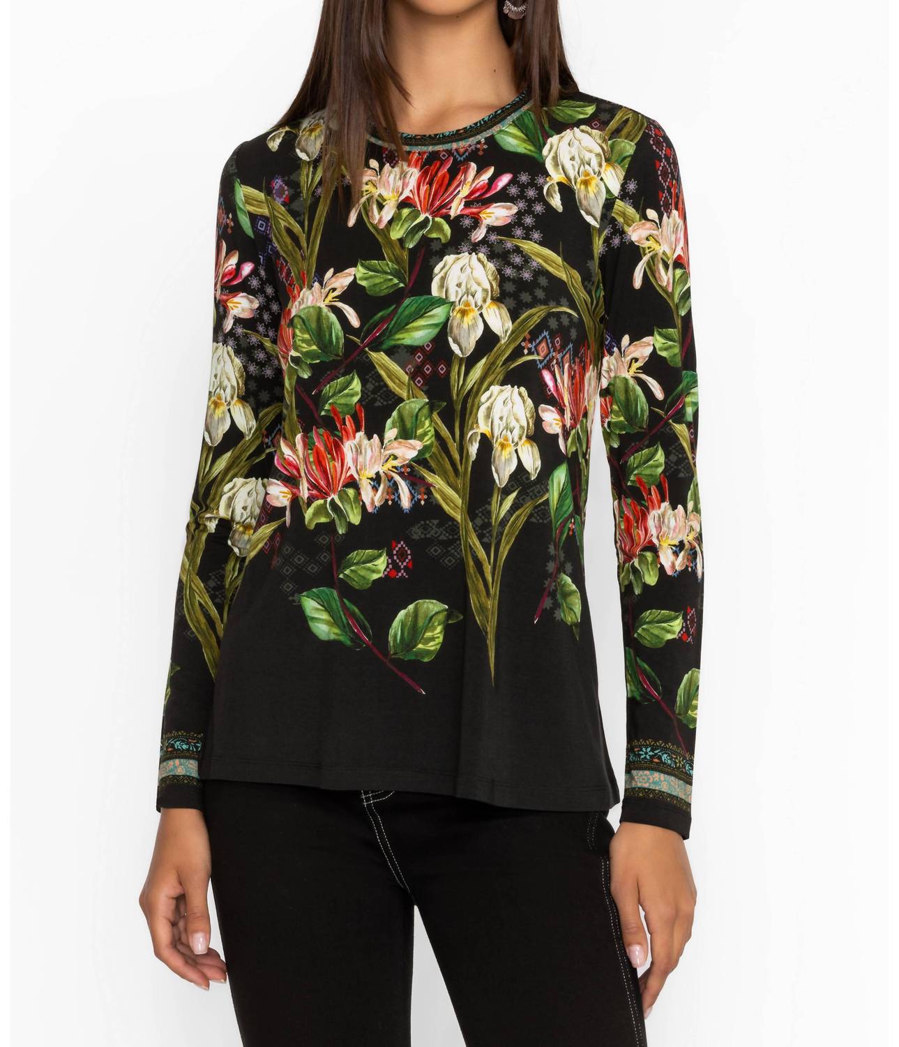 Johnny Was - The Janie Favorite Long Sleeve Crew