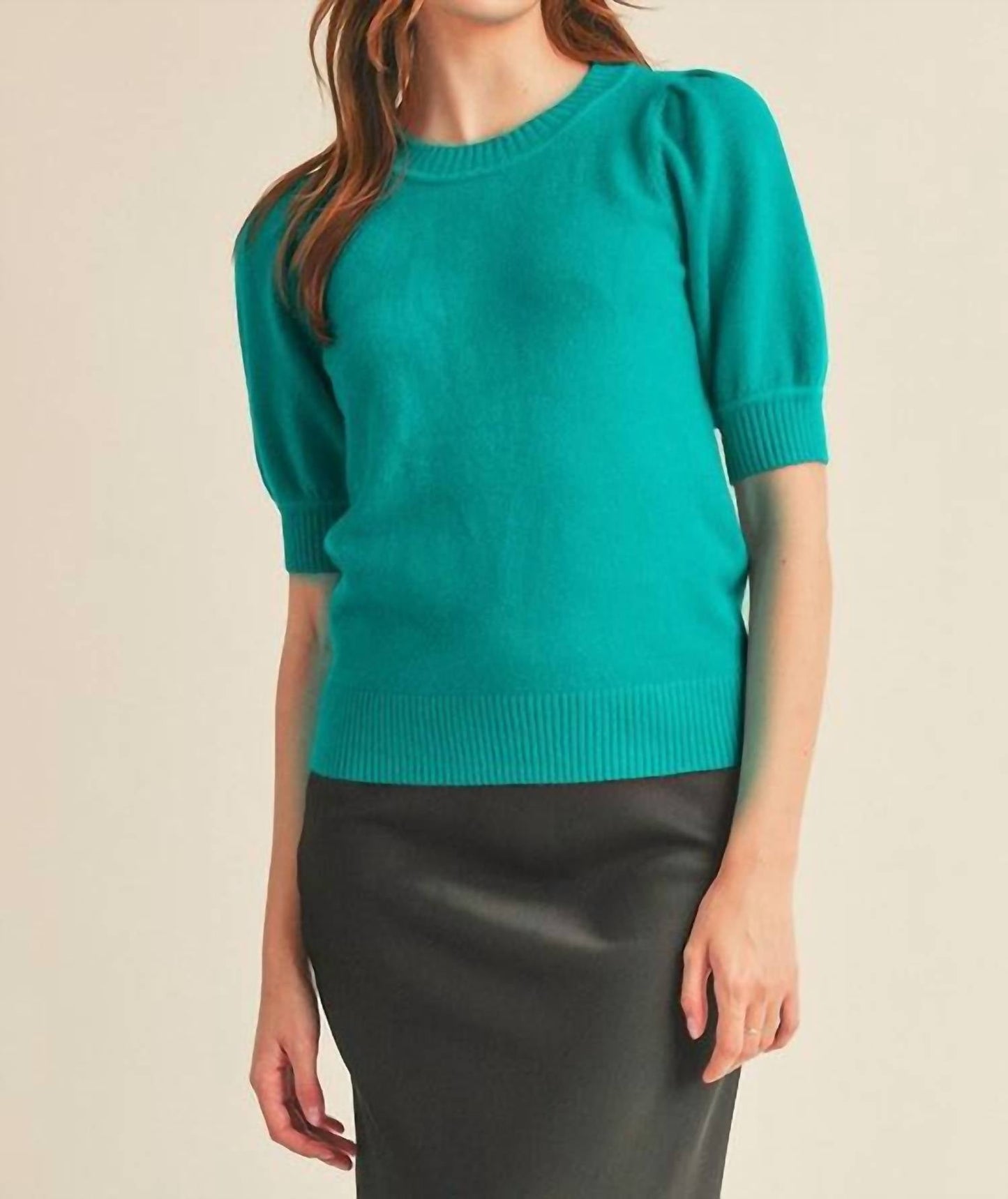 &Merci - Clea Short Sleeve Sweater