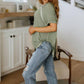 Zenana - Mineral Wash T Shirt