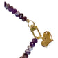 Accessory Concierge - Vino Heart Charm Collar Necklace