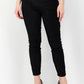 7 For All Mankind - Metallic Velvet Ankle Skinny High Rise Jean