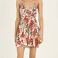 Angie - Spaghetti Strap Floral Tie Back Sundress