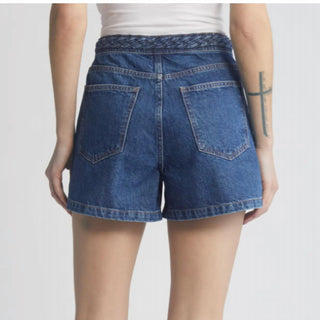 Moldura - Short com Cós Trançado