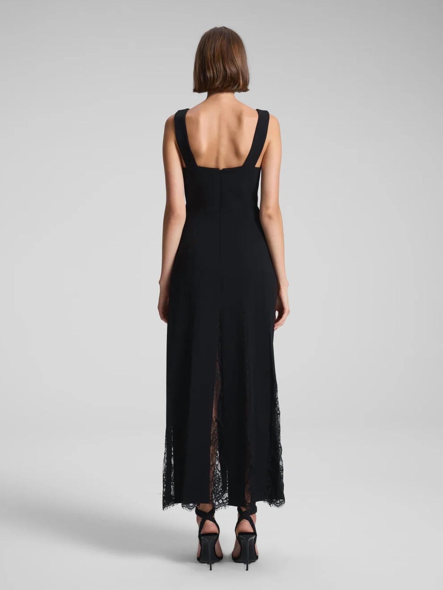 A.L.C. - Emmie Lace V-neck Midi Dress