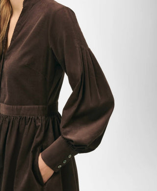 Brooks Brothers - Corduroy A-line Shirt Dress