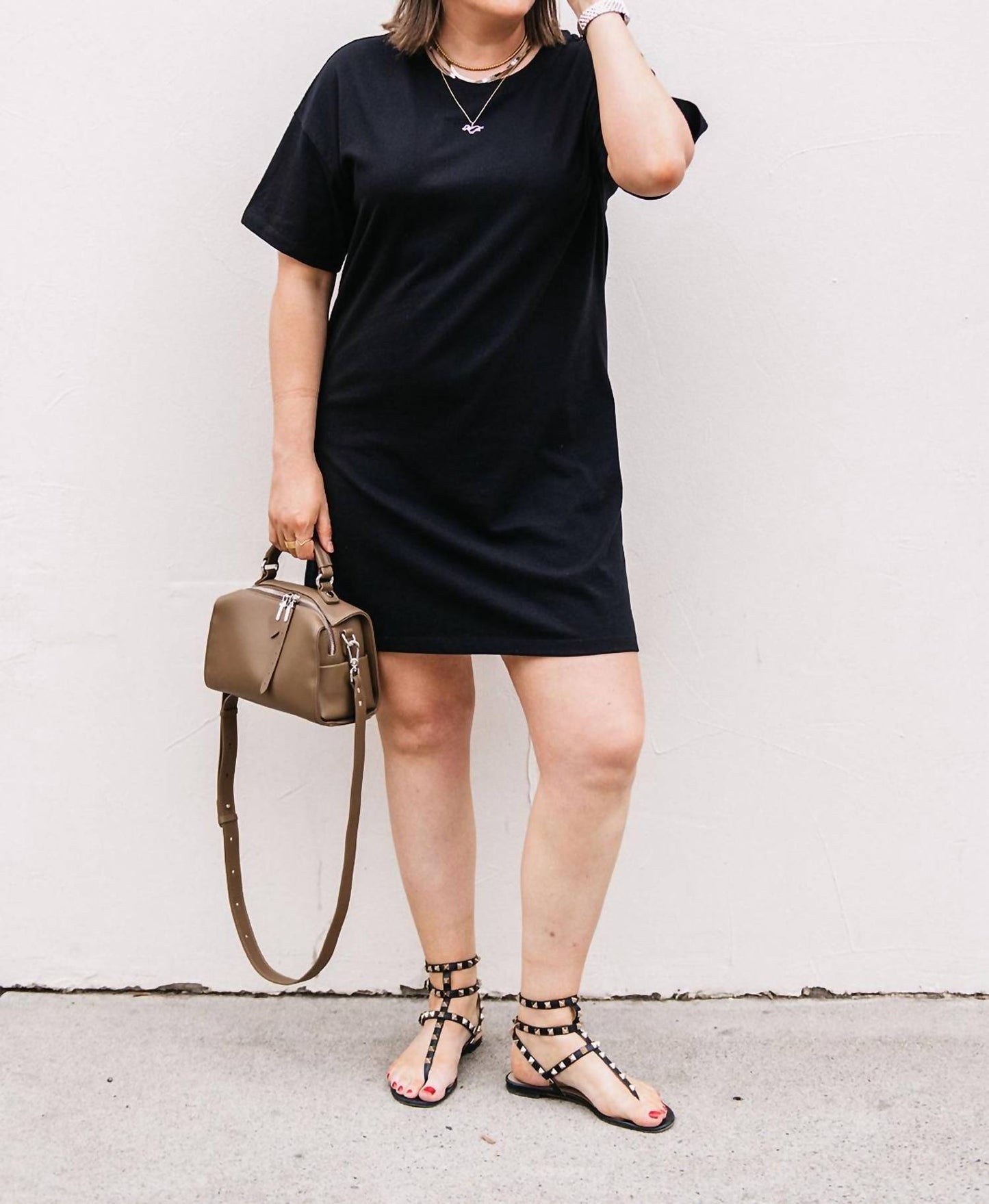 Z Supply - Short Sleeve T-shirt Mini Dress