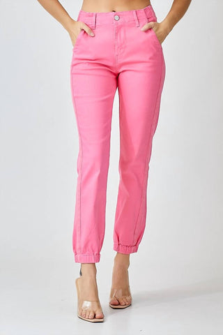 Risen - High Rise Jogger Jeans