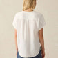 Faherty - Dream Cotton Gauze Desmond Top