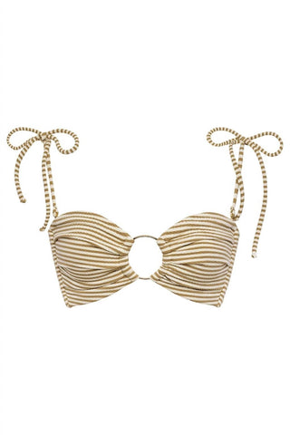 Montce - Tori Ties Bandeau Bikini Top