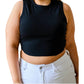 White Birch - Best Friends Cropped Tank Top