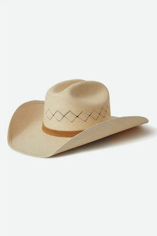 Brixton - Unisex Laredo Panama Straw Cowboy Hat