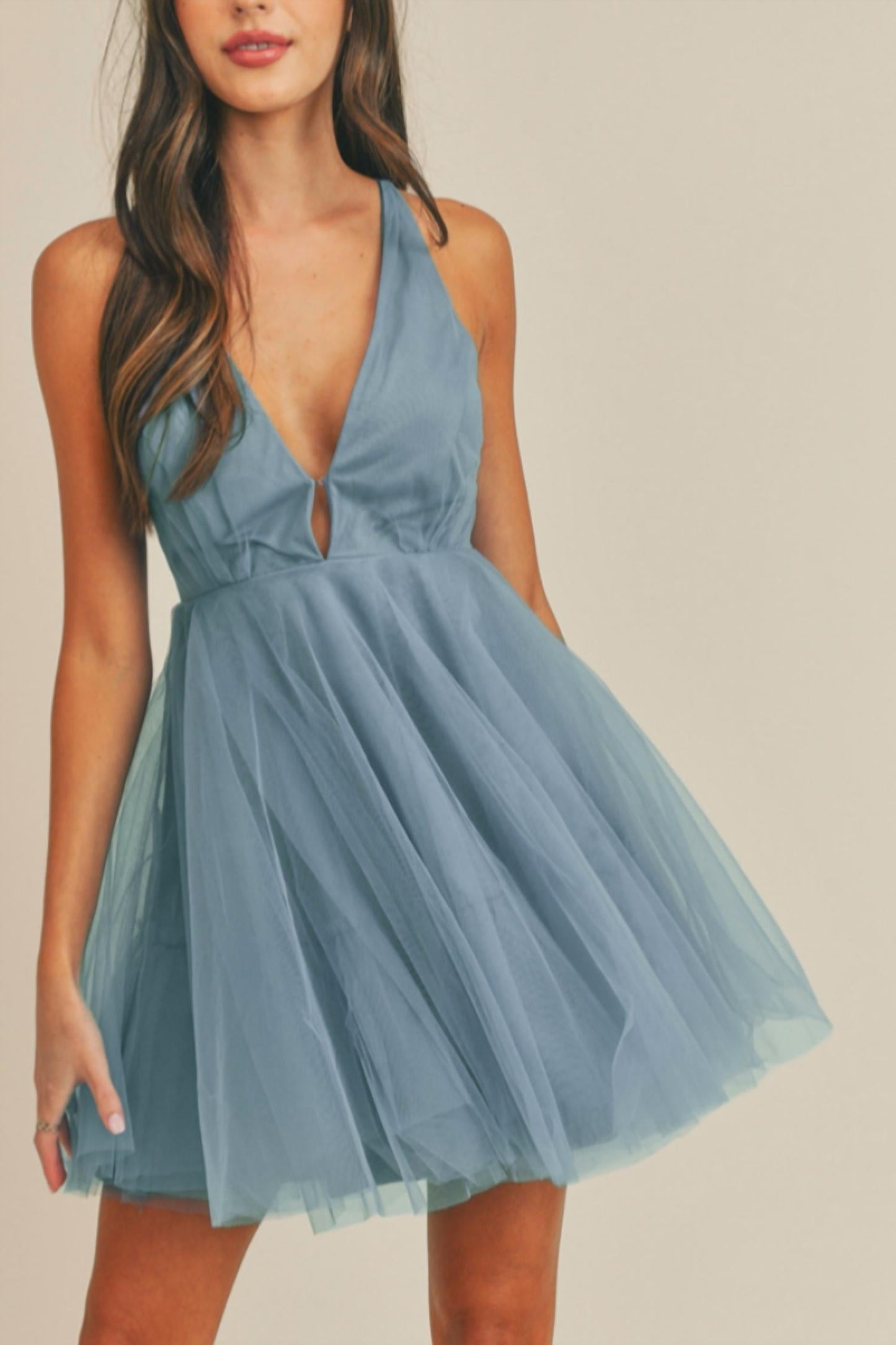 Mable - Blue Tulle Mini