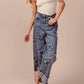 Bibi - Denim Washed Star Patched Jeans