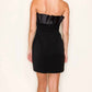 B.Right - Ruffled H-line Tube Mini Dress