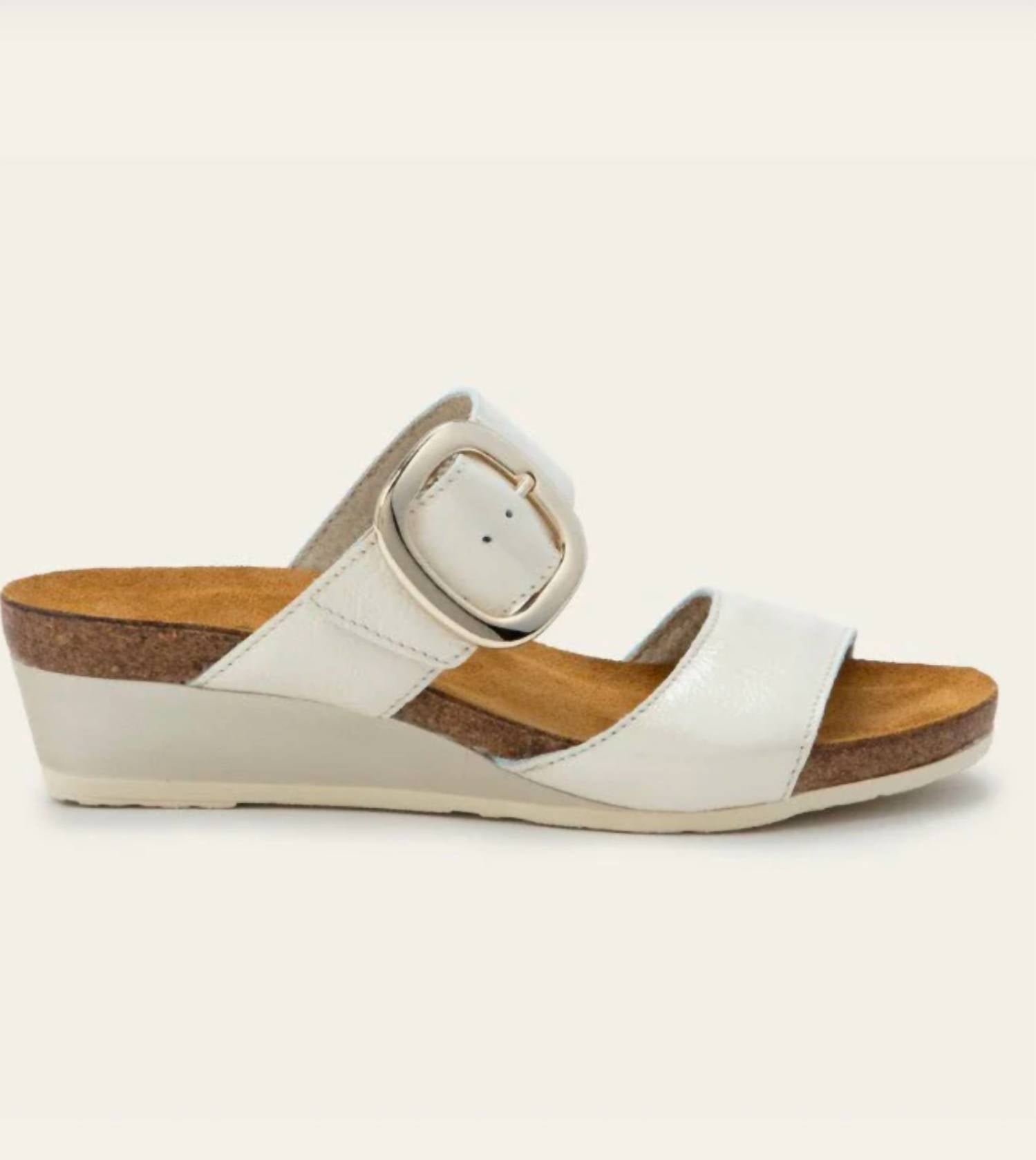 Naot - Women's Magic Crinkle Patent Sandal