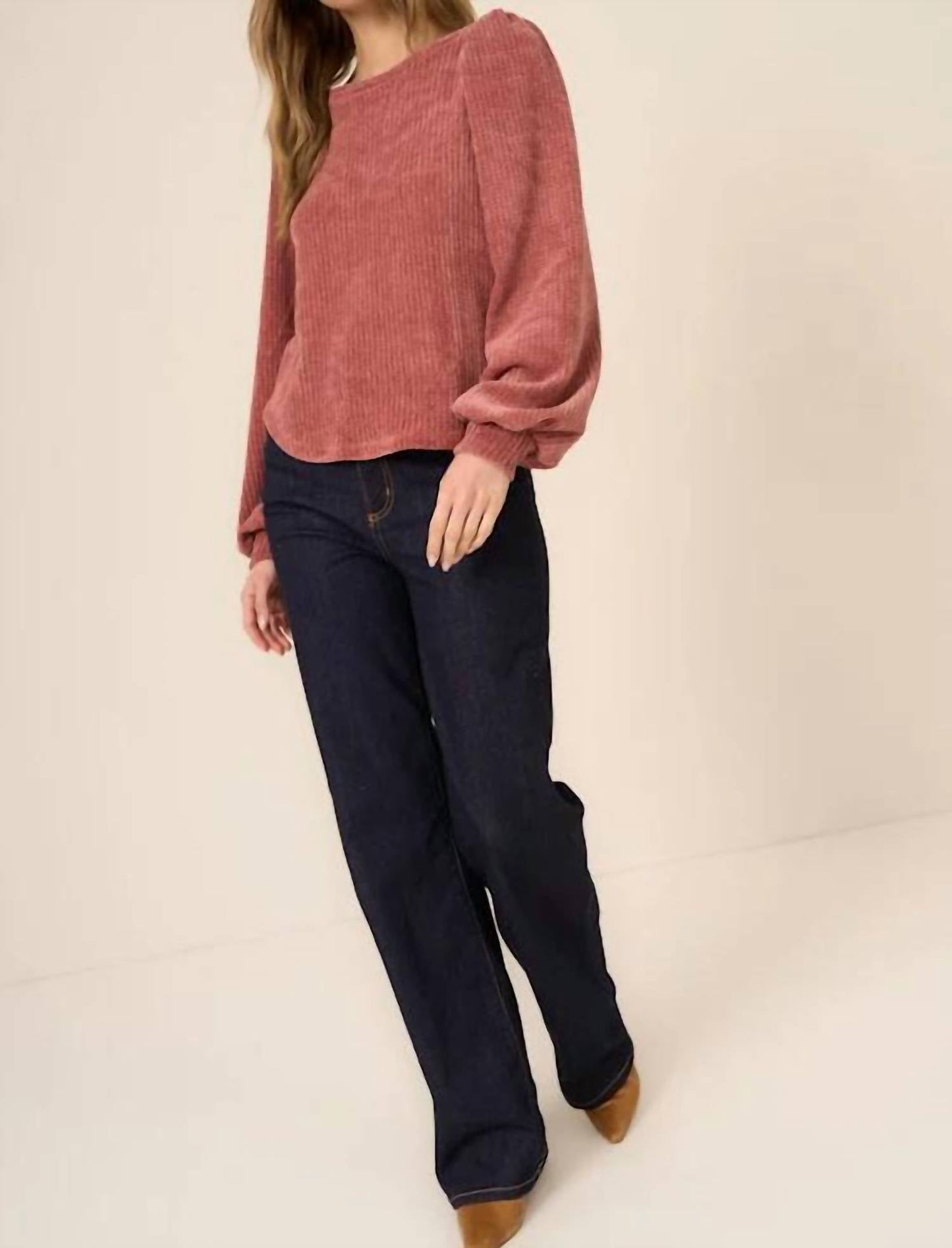 Project Social T - Just Because Chenille Longsleeve