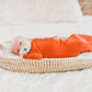 Fawn & Foster - Baby Organic Knotted Gown + Top Knot Hat Sleep Sack