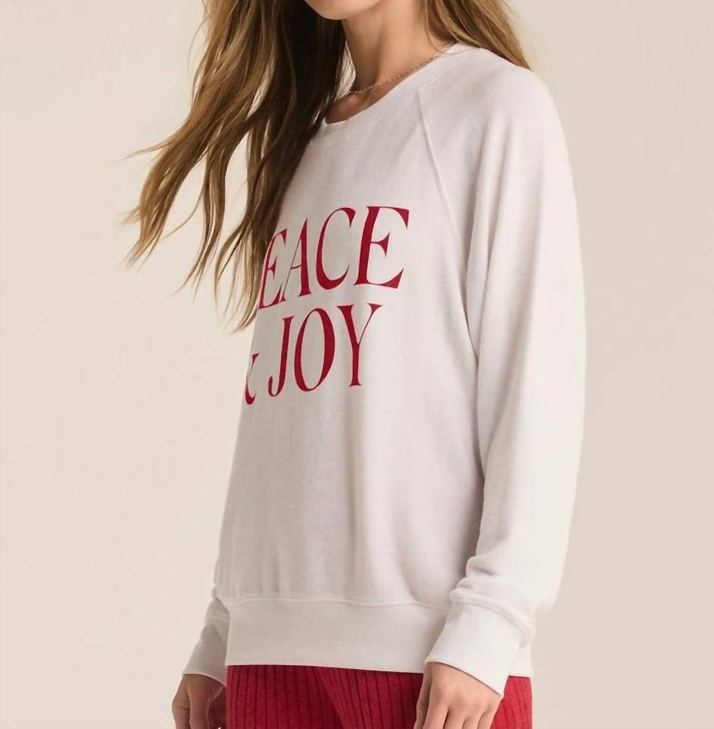 Z Supply - Cassie Peace And Joy Raglan