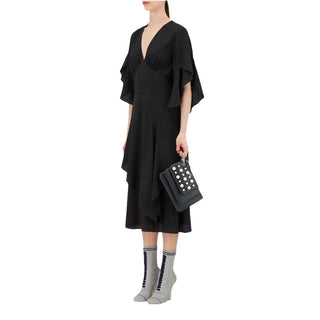 Fendi - Women's Leather Pearl Studded Triplette Multi Clutch Handbag