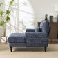 Modern Chaise Lounge Upholstered Indoor Recliner