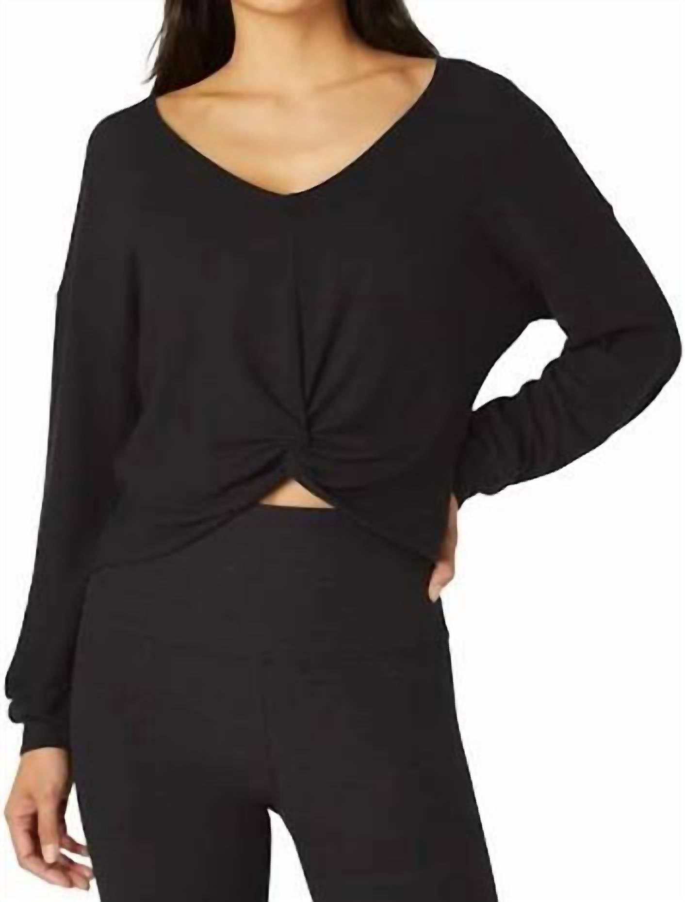 Beyond Yoga - Plot twist Reversible Pullover