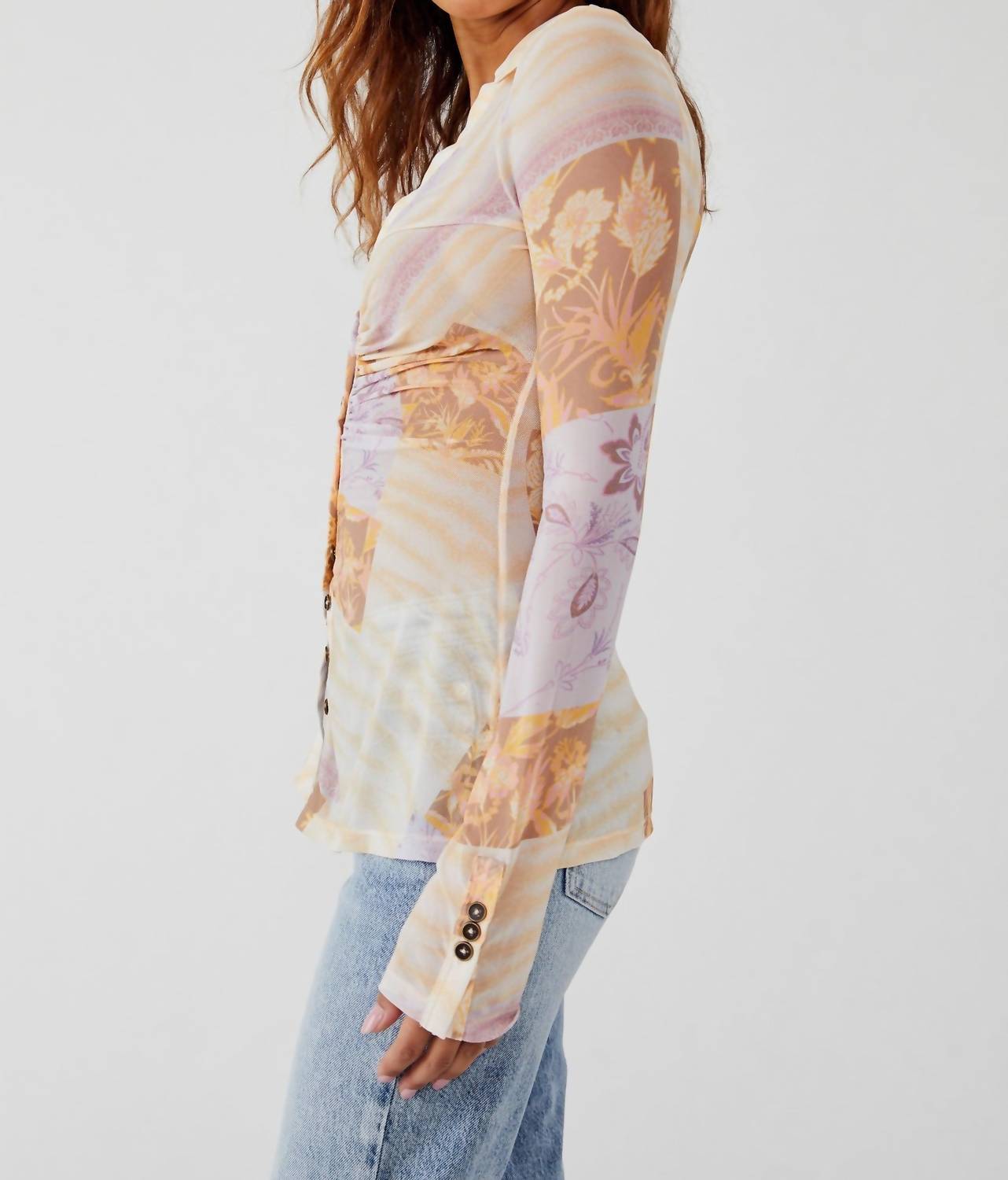 free-people-lucky-button-front-shirtee
