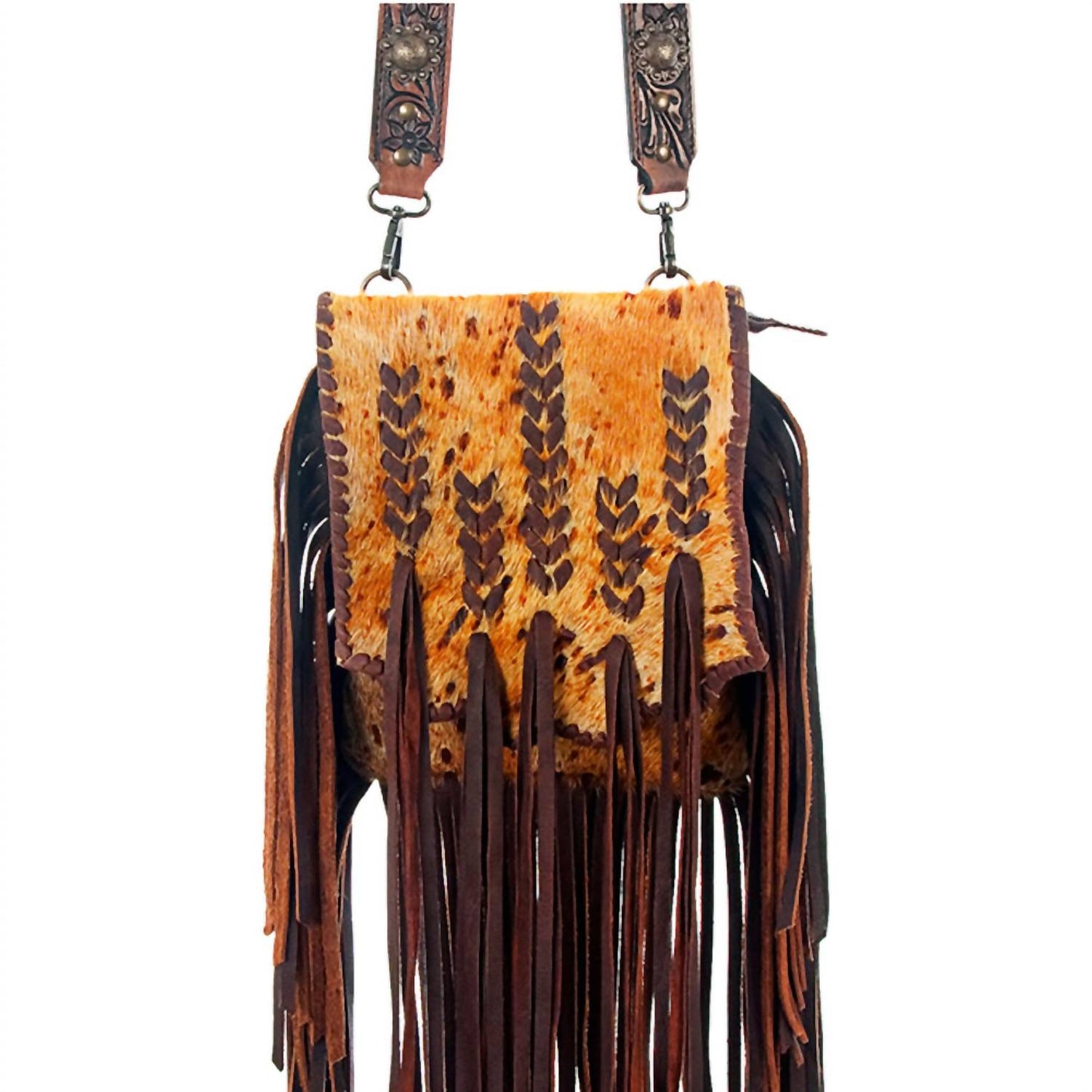 American Darling - Women's Genuine Leather Western Crossbody Bag