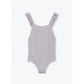 Arsène Et Les Pipelettes - Girls Striped Swimsuit