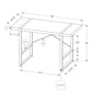 Computer Desk For Home Office, Laptop, Modern Convenient Design - Gray