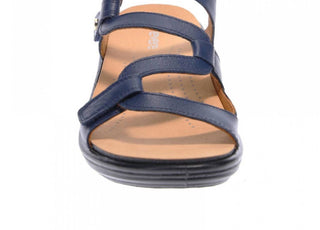 Revere - Sandálias femininas esmeralda com 3 tiras
