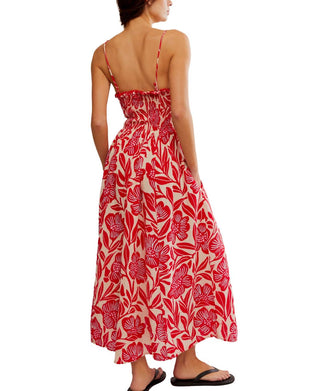 Free People - Vestido Midi Floral Sweet Nothings