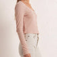 Z Supply - Ciana Cropped Waffle Top