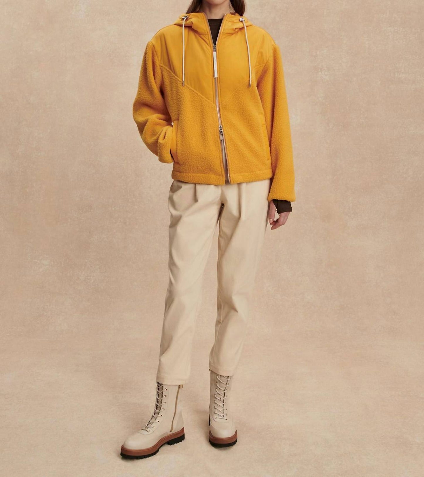 Varley - Rosia Fleece Hooded Jacket